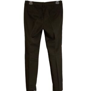 Zara Woman high rise career or casual zip button flat front pockets skinny leg S